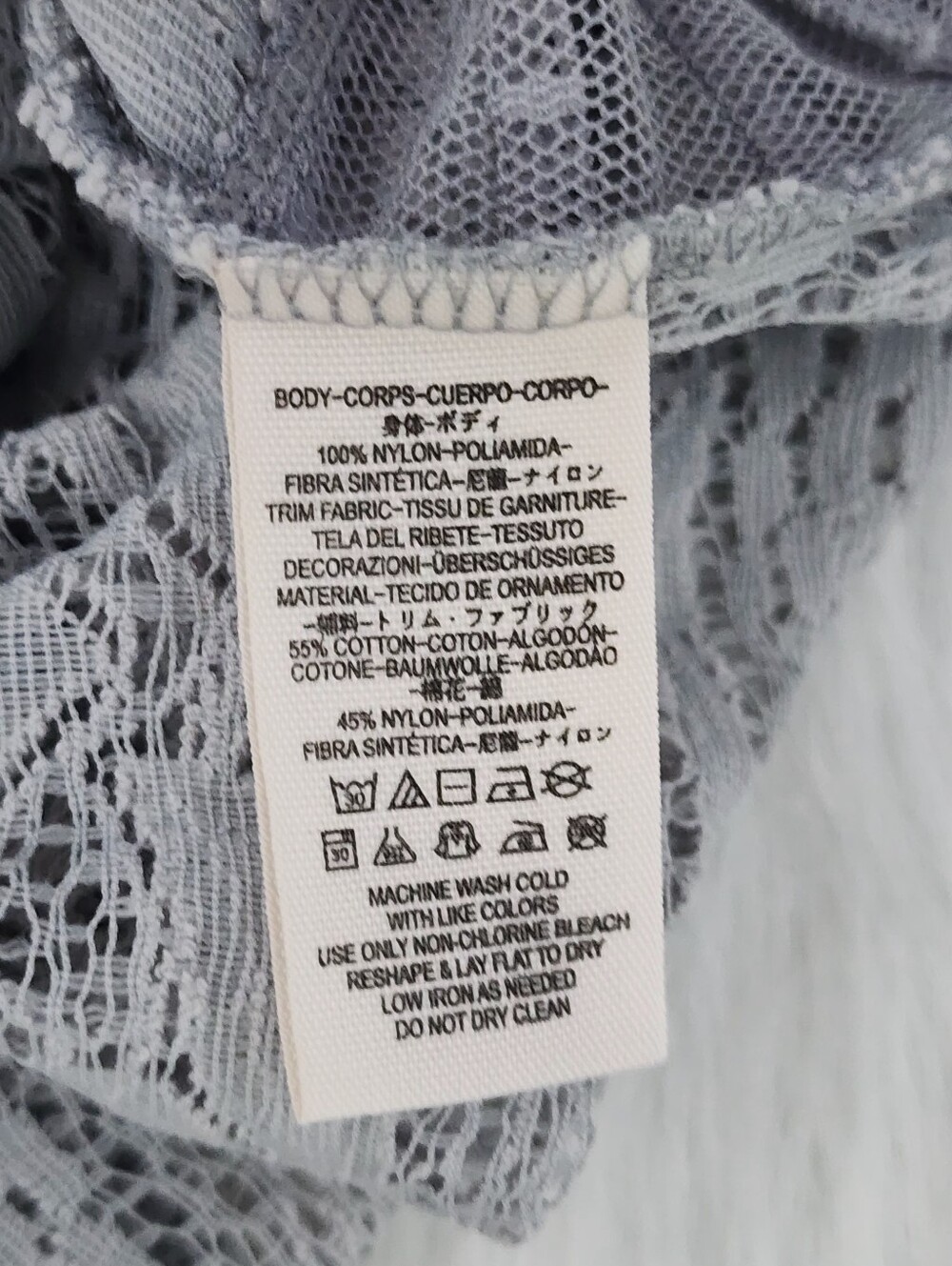 Free People Modern Dot Tank Top, Hi - Low Lace Tank, Size XS - Picture 10 of 11